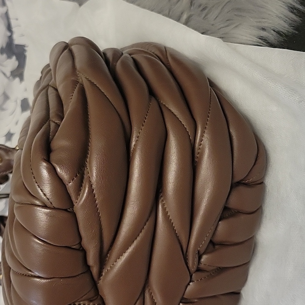 MIU MIU Matellase leather Large Satchel handbag - Picture 6 of 17